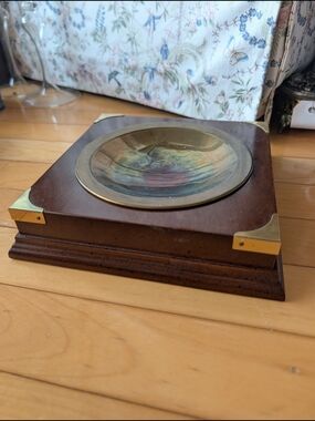 1988 Bombay Company Brass Dish